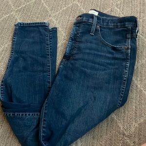 Madewell 10” High Rise Skinny Jean size 30